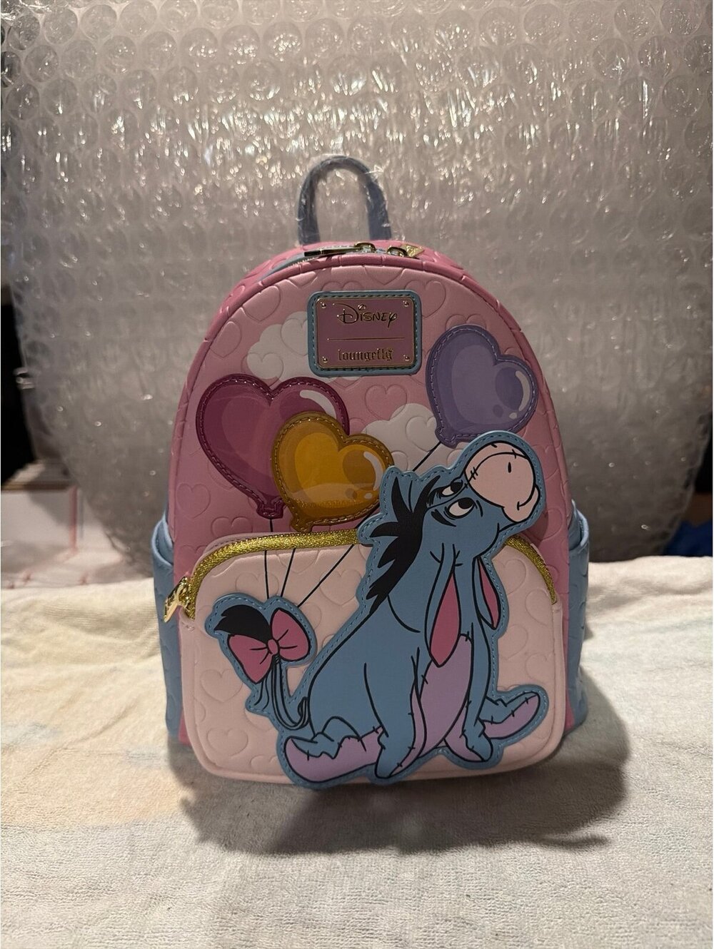 Loungefly Disney Winnie The Pooh Eeyore Balloons Backpack NWT